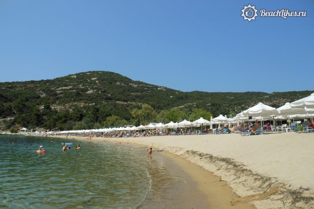 Пляж Каламитса, Кавала, Греция