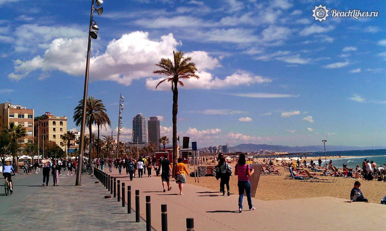 Пляжи Барселоны, цены, погода