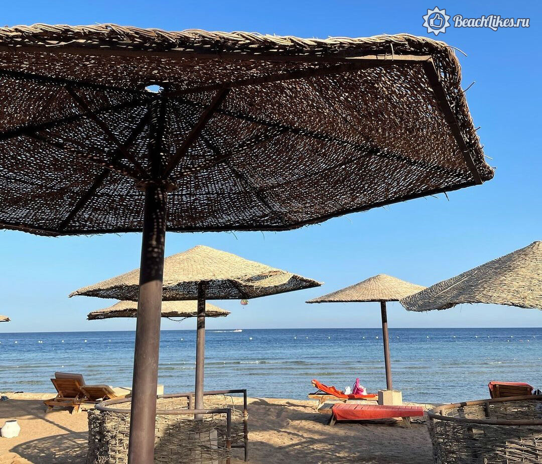 Макади-Бей пляж отелей Jaz Makadina и Iberotel 