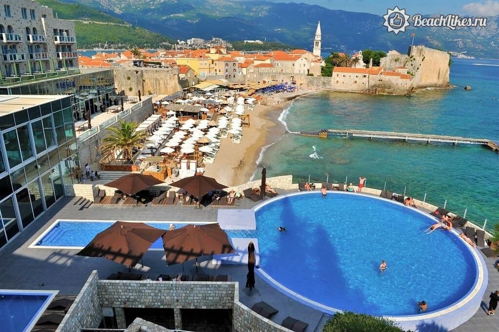Лучший отель на курорте Будва в Черногории на первой линии