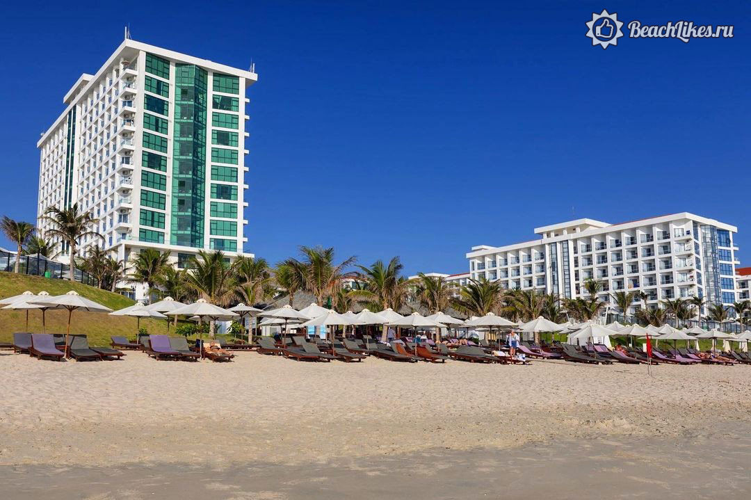 Swandor Hotels & Resorts - Cam Ranh обзор и отзыв про пляж отеля