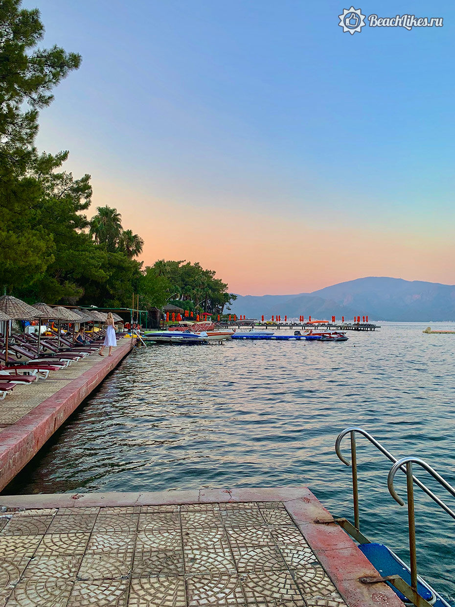 Marmaris Park Hotel пляж отель Мармарис фото