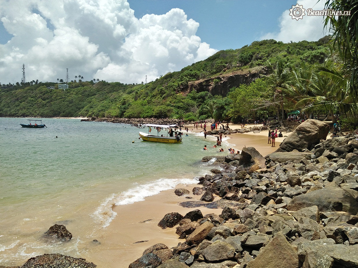 Пляж Jungle Beach Шри-Ланка Унаватуна фото