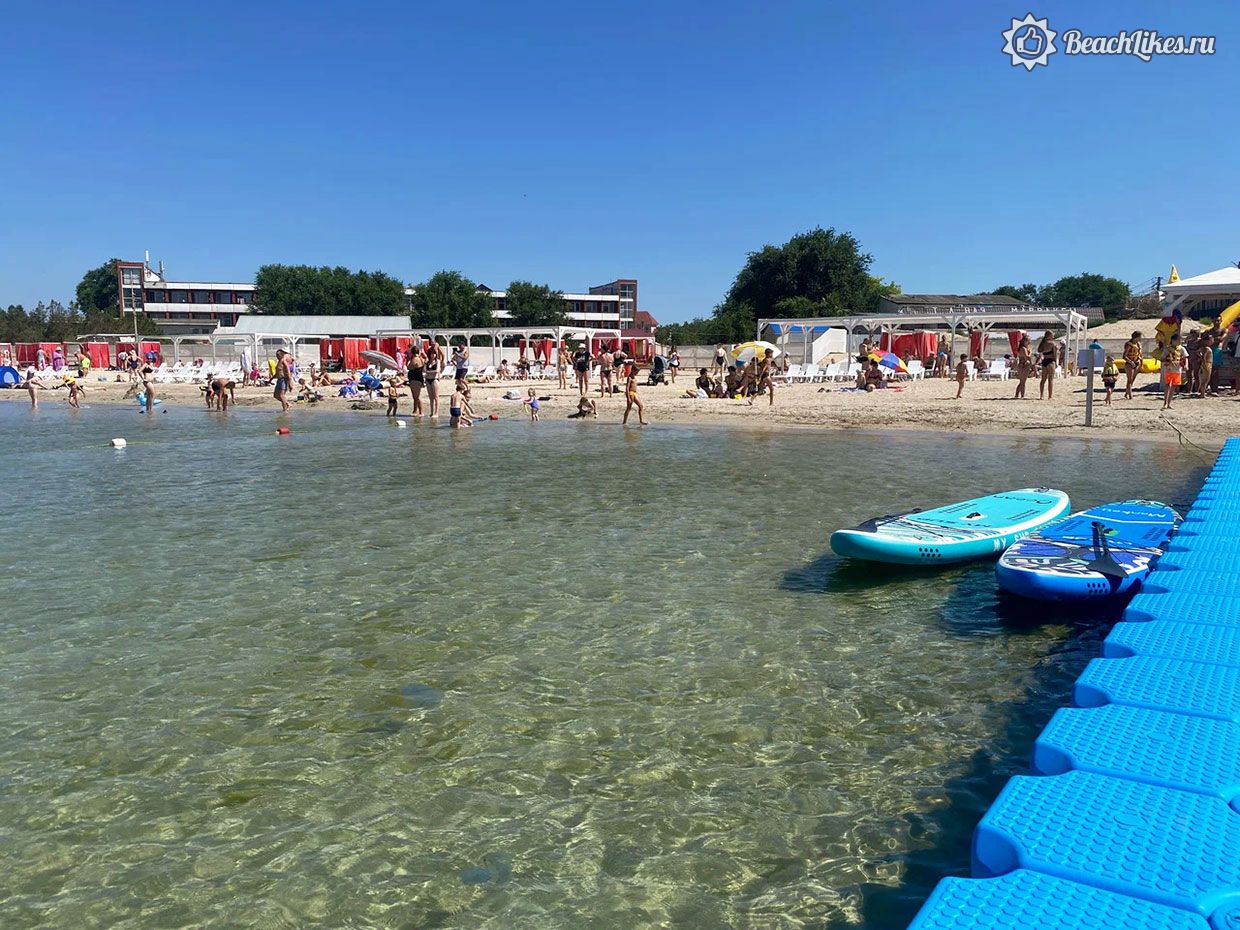 Межводное в Крыму пляжный отдых отзыв