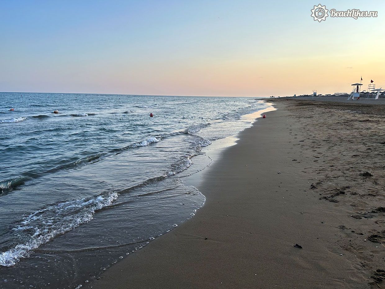 Фото пляжа отеля Liu Resorts в Турции