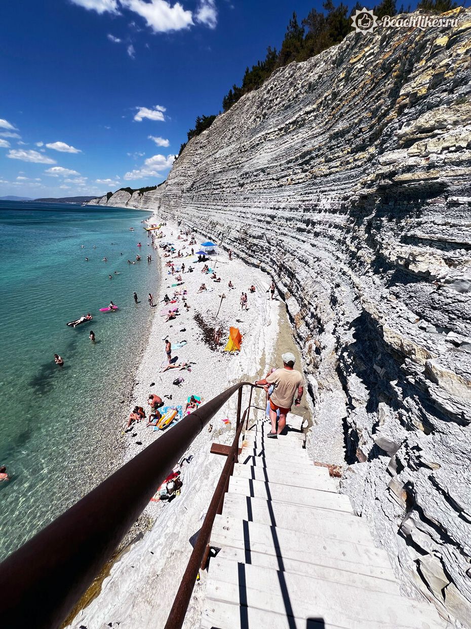 Пляж Сосновка Геленджик как выглядит