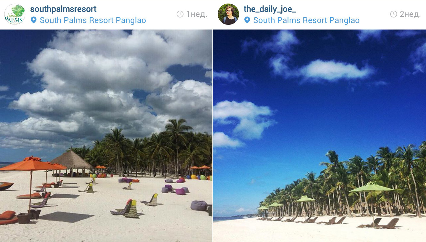 Пляж Алона Бич на острове Панглао, Филиппины