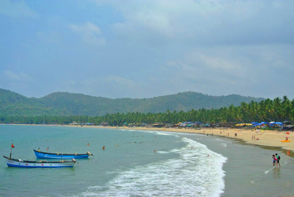 Пляж Палолем в Гоа, Индия