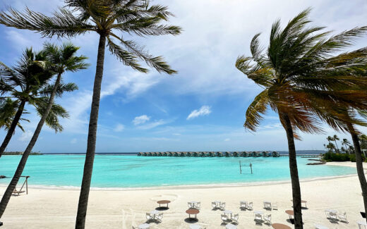 Пляж отеля Hard Rock Hotel Maldives