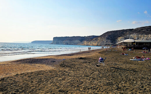 Пляж Курион на Кипре